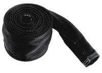 6XXN0 Cable Cover, Woven Nylon, 4 In, 12.5 Ft L