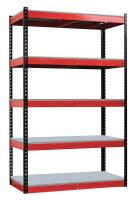 6XXZ0 Boltless Shelving, 78x48x24, Plastic