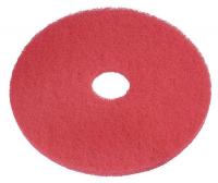 6XZZ5 Buffing Pads, Red, 11 In, Pk 5