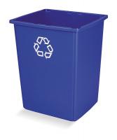 8ZK21 Recycling Container, Large, 56 gal.