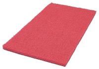 6YAA5 Buffing Pads, Red, 12 In, Pk 5