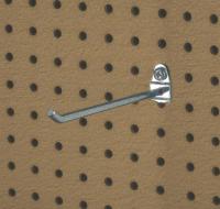 6YB50 Single Rod Pegboard Hook, Pk5