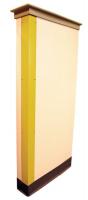 6YDC9 Corner Guard, Yellow, 2.5inx48inBulnose, FR