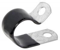 6YDP9 Clamp, Cushioned, Dia 1/2 In, PK 50
