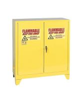 6YG10 Flammable Safety Cabinet, 30 Gal., Yellow