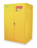 6YG22 Flammable Safety Cabinet, 90 Gal., Yellow
