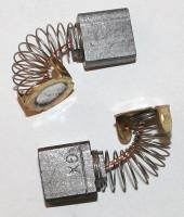 6YHZ0 Motor Brush Set, 1/4 In L, 5/8 In W, Pk2