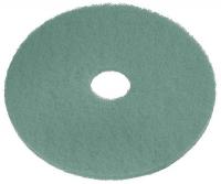 6YMP9 Burnishing Pads, Aqua, 19 In, Pk 5