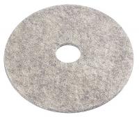 6YMW0 Burnishing Pads, Gray/Black, 20 In, Pk 5