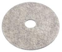 6YMW1 Burnishing Pads, Gray/Black, 21 In, Pk 5