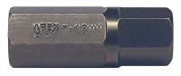 6YNW3 Insert Bit, Hex, 7/16 In. Shank, 7/8 In. L