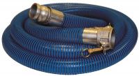 6YZG4 Suction Hose, 1-1/2In ID x 20Ft, 89 PSI