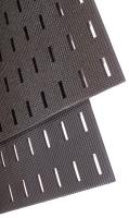 8UM89 Anti-Slip Mat, PVC, Black, 4 ft x 30 ft