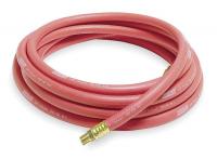 6Z789 Hose, Air, 1/2 In IDx1/2 NPT, 25 Ft, Red