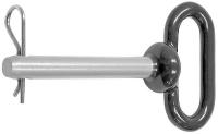 6ZAL1 Hitch Pin, 3/4 x 4 1/2 In., Poly Coated
