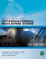 6ZCP0 Changes To Internatl Building Code 2012