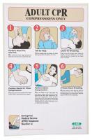 6ZDR6 First Aid Poster, 17 x 11In