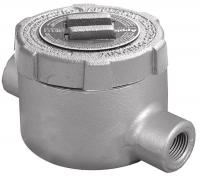 6ZED9 Conduit Outlet Box, HazLoc, C, 3/4 Hub, Irn