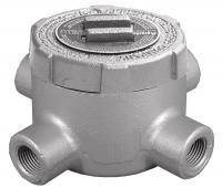 6ZEF0 Conduit Outlet Box, HazLoc, X, 1/2 Hub, Ir