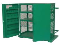 6ZEZ4 Cabinet, Mesh, 48 Wx28 Dx52 In H, 37.3Cu-Ft