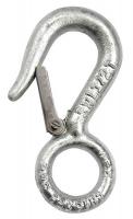 6ZFK9 Grab Hook, Hot Roll Steel, Eye, 1000 lb.