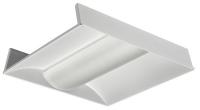 6ZFW8 Recessed Troffer, 3 Lamp, 17W, 2x2 Ft