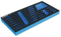 6ZGT5 Foam Insert, EVA, Black/Blue, For 1LCF9