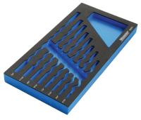 6ZGT7 Foam Insert, EVA, Black/Blue, For 1LCC9