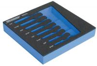 6ZGT8 Foam Insert, EVA, Black/Blue, For 1LCE6