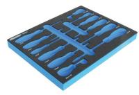 6ZGU0 Foam Insert, EVA, Black/Blue, For 1CLF8