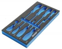 6ZGU2 Foam Insert, EVA, Black/Blue, For 1CLF7