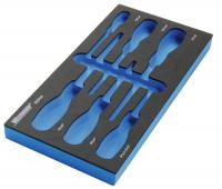 6ZGU4 Foam Insert, EVA, Black/Blue, For 1YXN5