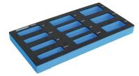 6ZGU7 Foam Insert, EVA, Black/Blue, For 4YP62