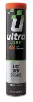 6ZKW5 LMX Red Grease, Cartridge, 14 Oz