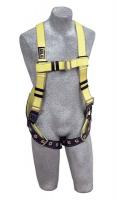 6ZLL7 Full Body Harness, Universal, 420 lb., Ylw