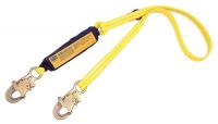6ZLL9 Lanyard, 1 Leg, Polyester, Yellow