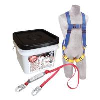 6ZLN0 Harness and Lanyard Kit, Univ., 310 lb.