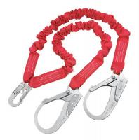 6ZLN6 Lanyard, 2 Leg, Polyester, Red