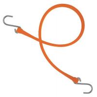 6ZLT7 Bungee Strap, S-Hook, 36 In.L, Orange