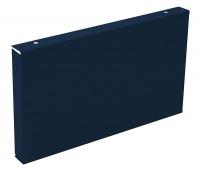 6ZTF1 Locker Front Base, W 18 In, H 6 In, Blue