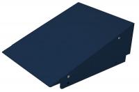 6ZTG2 Sloping Top Kit, 3-Frame, W 45, D 15, Blue