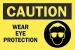 6BT53 - Caution Sign, 10 x 14In, BK/YEL, ENG, SURF Подробнее...