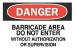 6BV98 - Danger Sign, 10 x 14In, R and BK/WHT, ENG Подробнее...