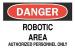 6BW45 - Danger Sign, 7 x 10In, R and BK/WHT, ENG Подробнее...