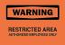 6BX19 - Warning Sign, 7 x 10In, BK/ORN, ENG, Text Подробнее...