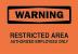 6BX20 - Warning Sign, 10 x 14In, BK/ORN, ENG, Text Подробнее...