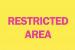 6BX67 - Admittance Sign, 7 x 10In, R/YEL, ENG, Text Подробнее...