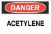 6BZ05 - Danger Sign, 10 x 14In, R and BK/WHT, ACET Подробнее...