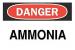 6BZ10 - Danger Sign, 7 x 10In, R and BK/WHT, AMNA Подробнее...