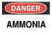 6BZ11 - Danger Sign, 10 x 14In, R and BK/WHT, AMNA Подробнее...